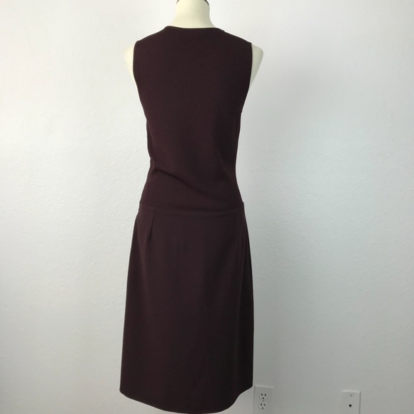 Ann Taylor Burgundy Dress - Picture 7 of 8